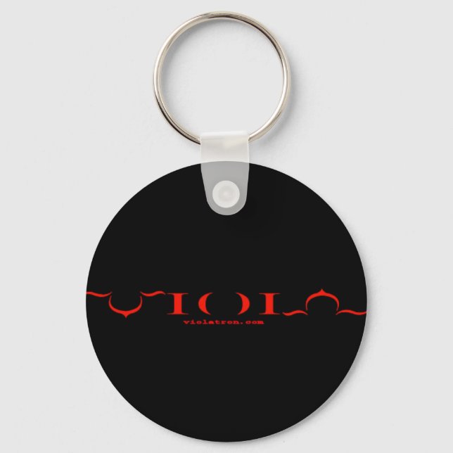 Viola Icon Keychain (Front)