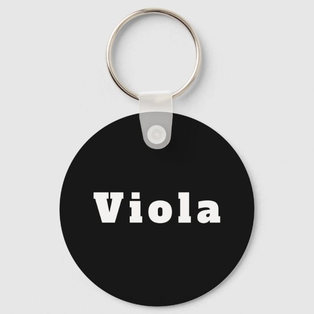 Viola Key Ring (Front)