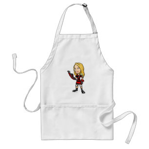 Viola Krawk Island Staff Player Standard Apron