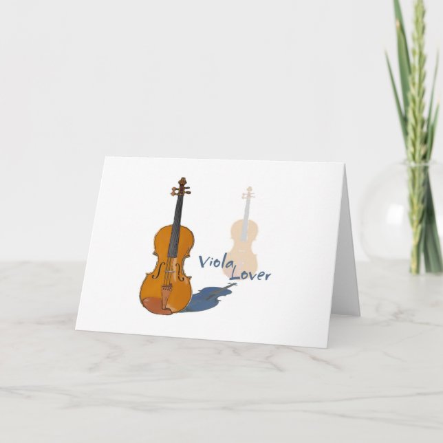 Viola Lover Card (Front)