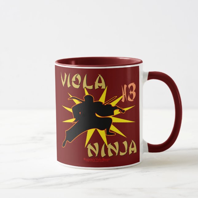 Viola Ninja Mug (Right)