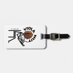 Viola Nut Luggage Tag