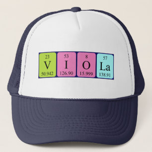 Viola periodic table name hat