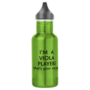 Viola Player Excuse 532 Ml Water Bottle