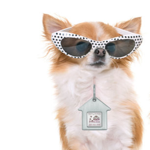 Viola Princess Crown  Pet ID Tag