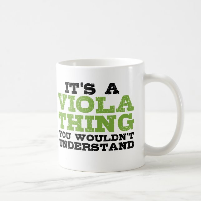 Viola Thing Coffee Mug (Right)