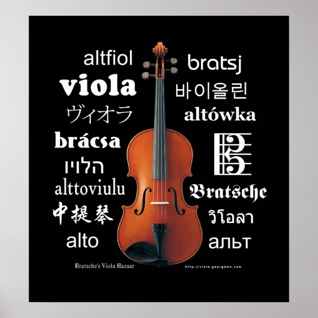 Viola Translations Poster (Front)
