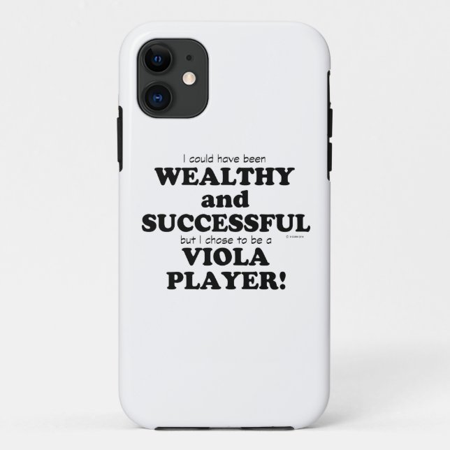 Viola Wealthy & Successful Case-Mate iPhone Case (Back)