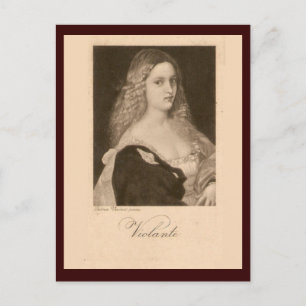 Violante, Spanish, circa 1906 Postcard