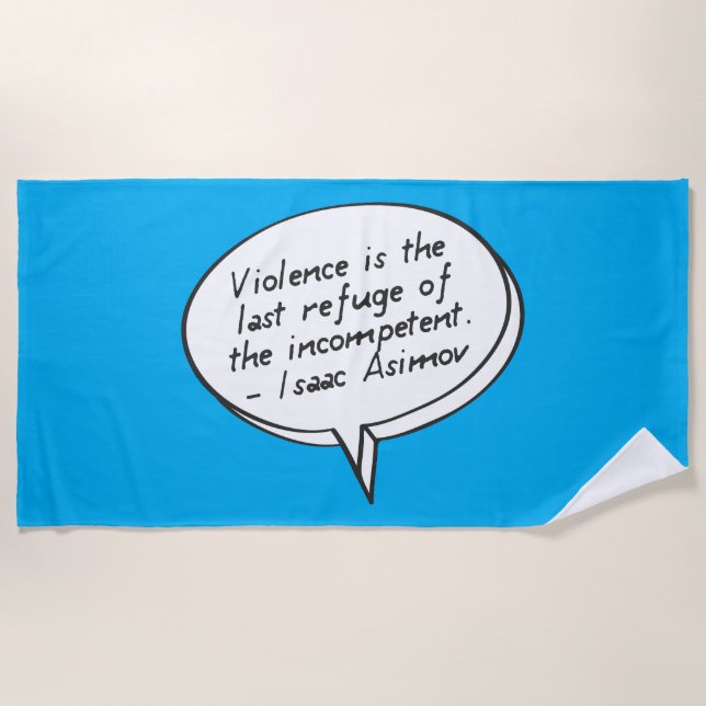 Violence Beach Towel (Front)