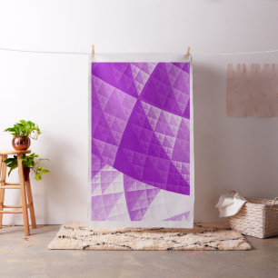 Violet abstract pattern fabric
