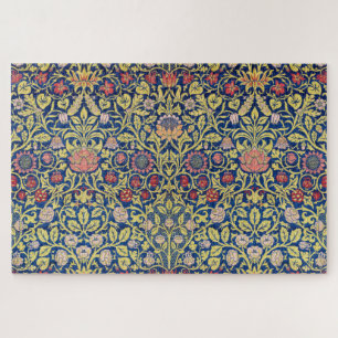 Violet and Columbine, William Morris Jigsaw Puzzle