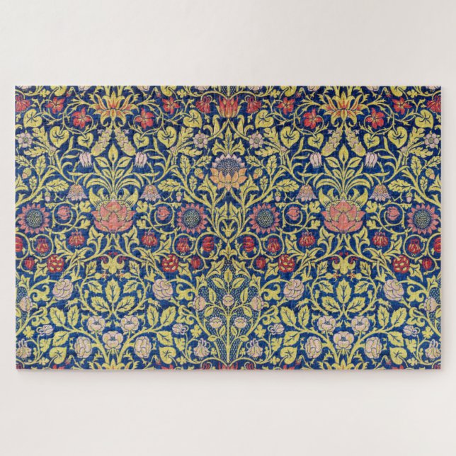 Violet and Columbine, William Morris Jigsaw Puzzle (Horizontal)