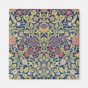 Violet and Columbine, William Morris Magnet