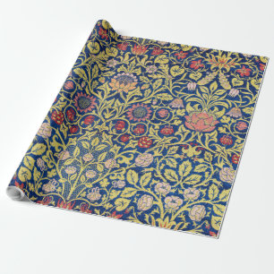 Violet and Columbine, William Morris Wrapping Paper