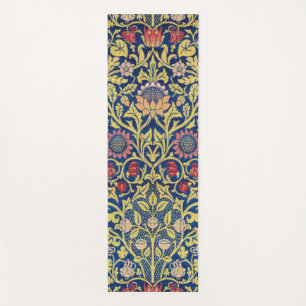 Violet and Columbine, William Morris Yoga Mat