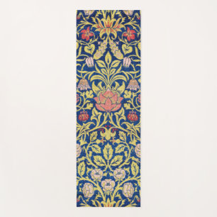 Violet and Columbine, William Morris Yoga Mat