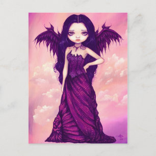 "Violet Angel" Postcard