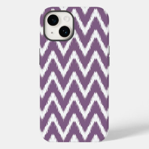 Violet Asian Moods Ikat Chevrons Case-Mate iPhone 14 Case