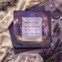 Violet at Midnight Enchanted Forest Wedding