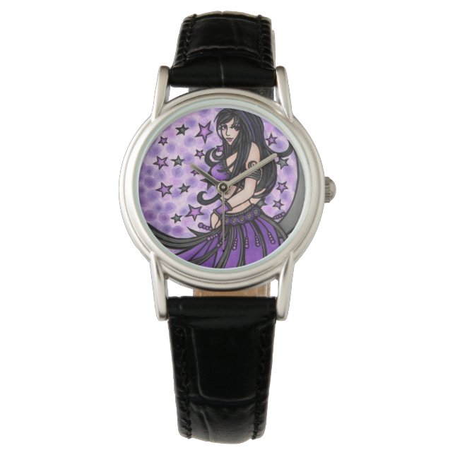 Violet Belly Dancer  Watch (Front)