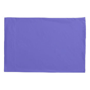 Violet Blue Solid Plain Colour  Pillowcase