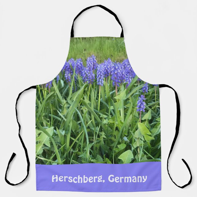 Violet Bluebells Photography - Herschberg, Germany Apron (Front)