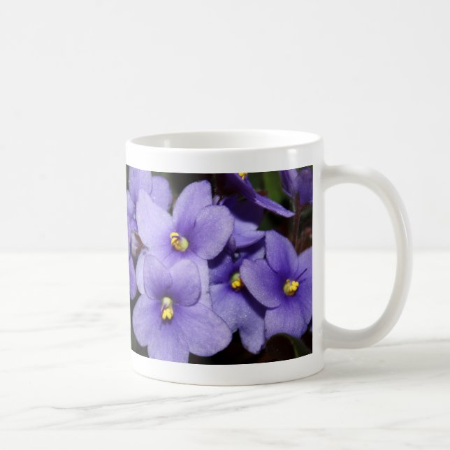 Violet Boquet Coffee Mug (Right)