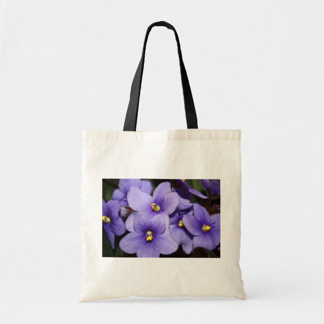 Violet Boquet Tote Bag (Front)