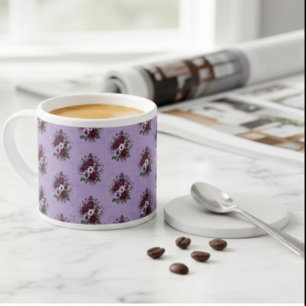 Violet Bouquet Espresso Mug