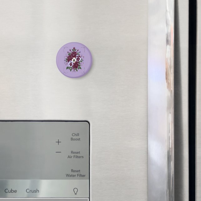 Violet Bouquet Magnet (In Situ (Fridge))