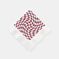 Violet Burgundy Wedding Collection Check Chequered