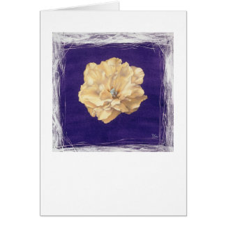 Violet Carnation Card
