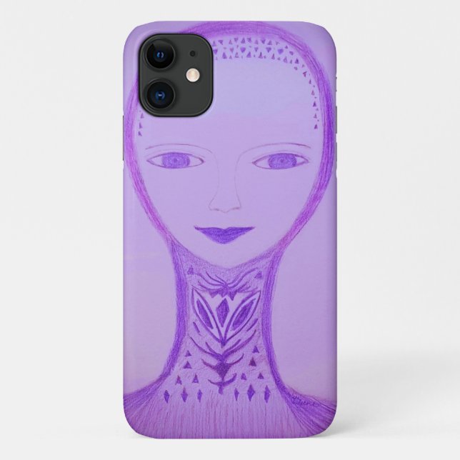 Violet Case-Mate iPhone Case (Back)