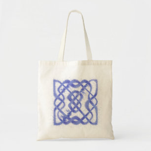 VIOLET CELTIC KNOT Tote Bag