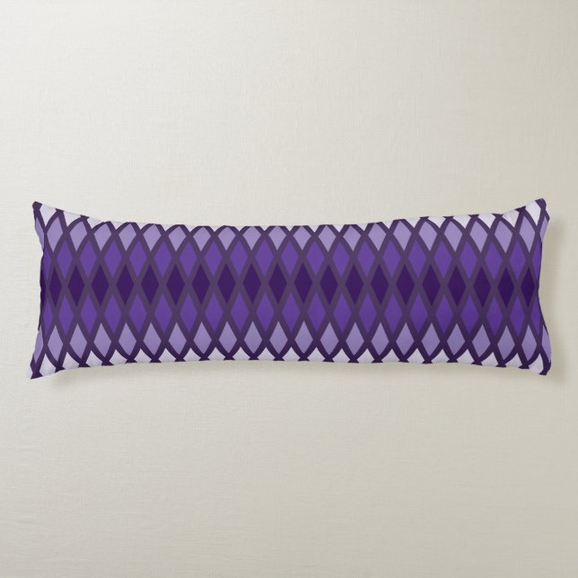 Violet Diamond Ombre Body Cushion (Front)