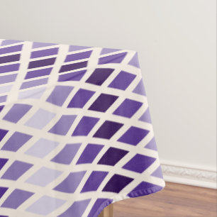Violet Diamond Ombre Tablecloth