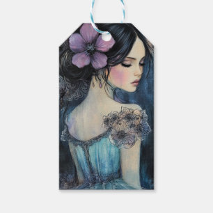 Violet Dreams Watercolor Gift Tags