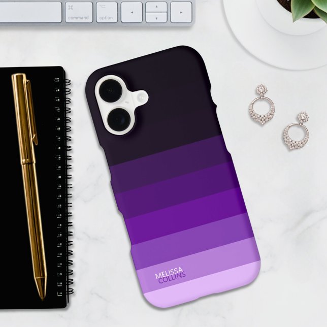 Violet Fade Gradient Colour Stripes  (Creator Uploaded)