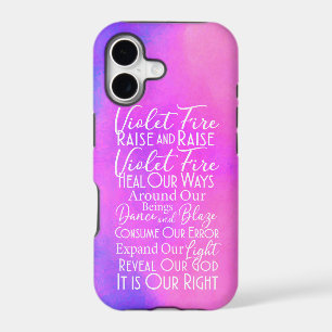 Violet Fire Prayer: Positive Intent and Protection