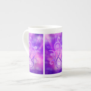 Violet Flame / Violet Fire Bone China Mug
