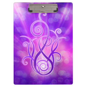 Violet Flame / Violet Fire Clipboard