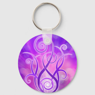 Violet Flame / Violet Fire Key Ring