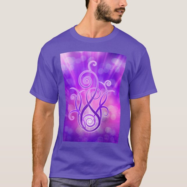 Violet Flame / Violet Fire T-Shirt (Front)