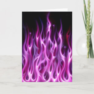 Violet Flames Card