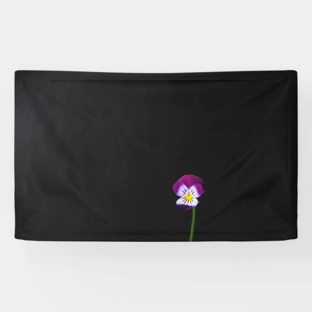 Violet Flower bnrcna Banner (Horizontal)
