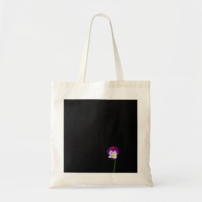 Violet Flower btcnm Tote Bag (Front)