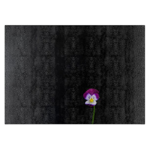 Violet Flower cbcnm Cutting Board