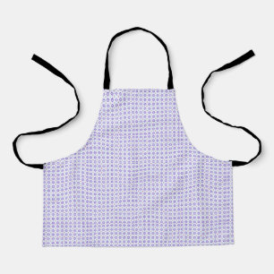 Violet Flower Classic Pattern Apron