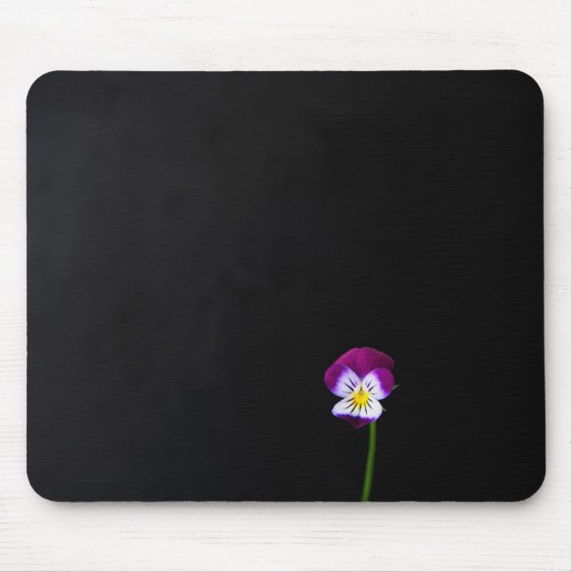 Violet Flower mpcnm Mouse Pad (Front)